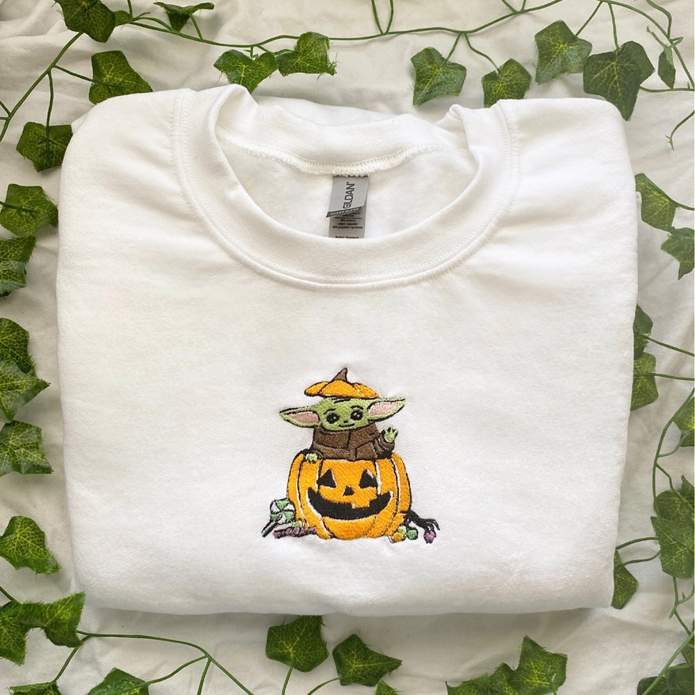 Baby Yoda Halloween Crewneck